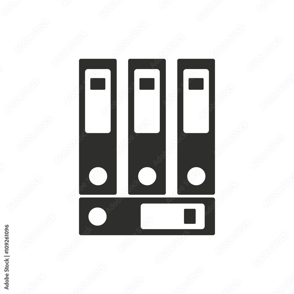 Binder - vector icon. Binder - vector icon.