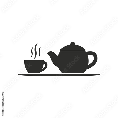 Tea - vector icon.