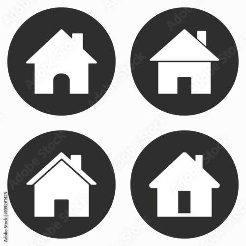 Home  - vector icon.