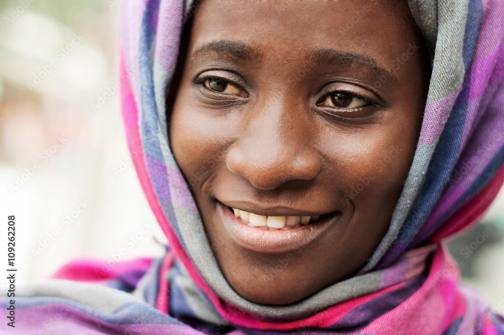 Smiling young woman Smiling young woman