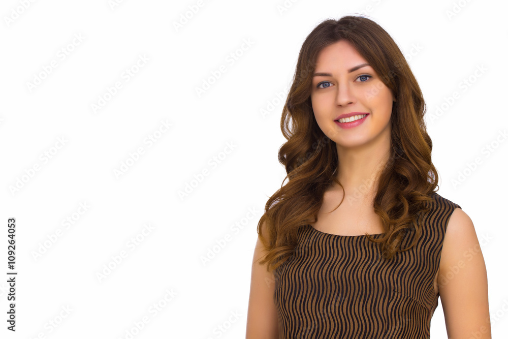 Portrait of beautiful woman