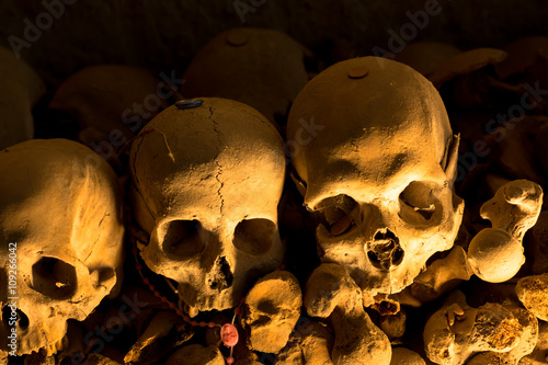 Fontanel cemetery in Naples, Italy