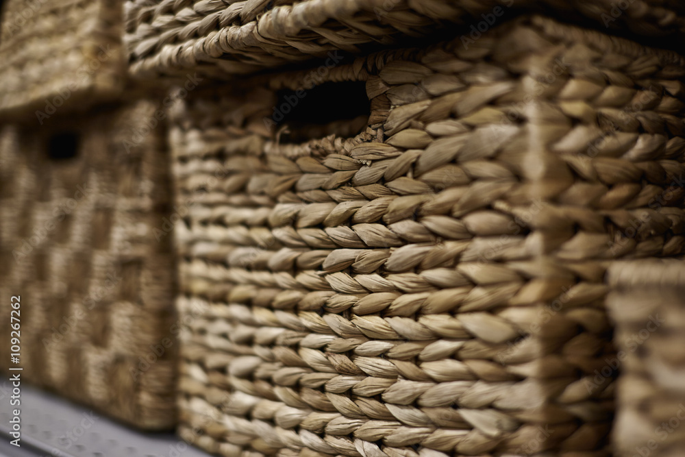 Natural Fiber Storage Baskets Natural Fiber Storage Baskets
