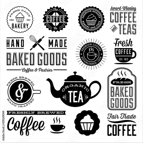 Vintage Cafe and Bakery Designs 