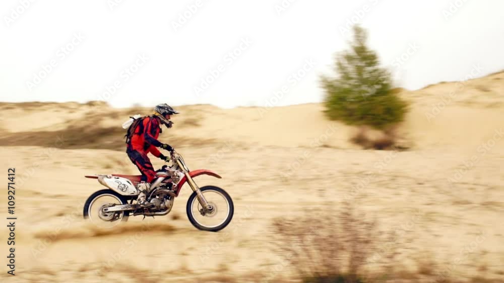 Motor racers in Oleshky sands. Ukraine. Slow motion Motor racers in Oleshky sands. Ukraine. Slow motion