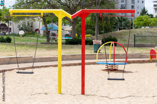 children's slides and playgrounds