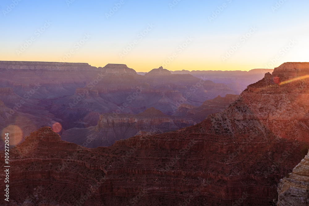 Grand Canyon Sunrise from Mather Point Grand Canyon Sunrise from Mather Point