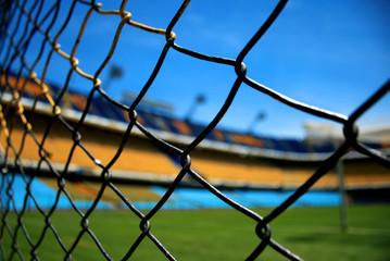 Papier peint photo Football Stade La Bombonera de Buenos Aires  © klaussegon