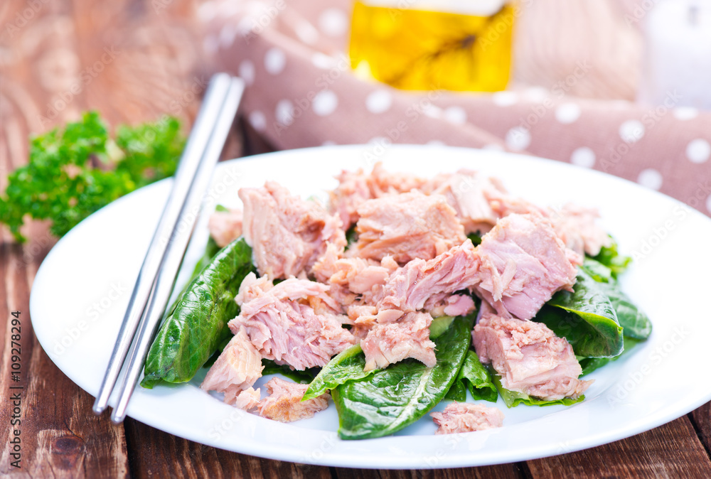 salad with tuna salad with tuna