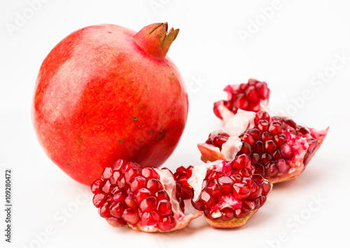 whole or in pieces pomegranate