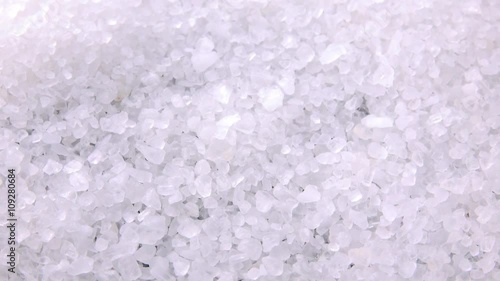 Heap of Coarse Salt as 4K seamless loopable footage
