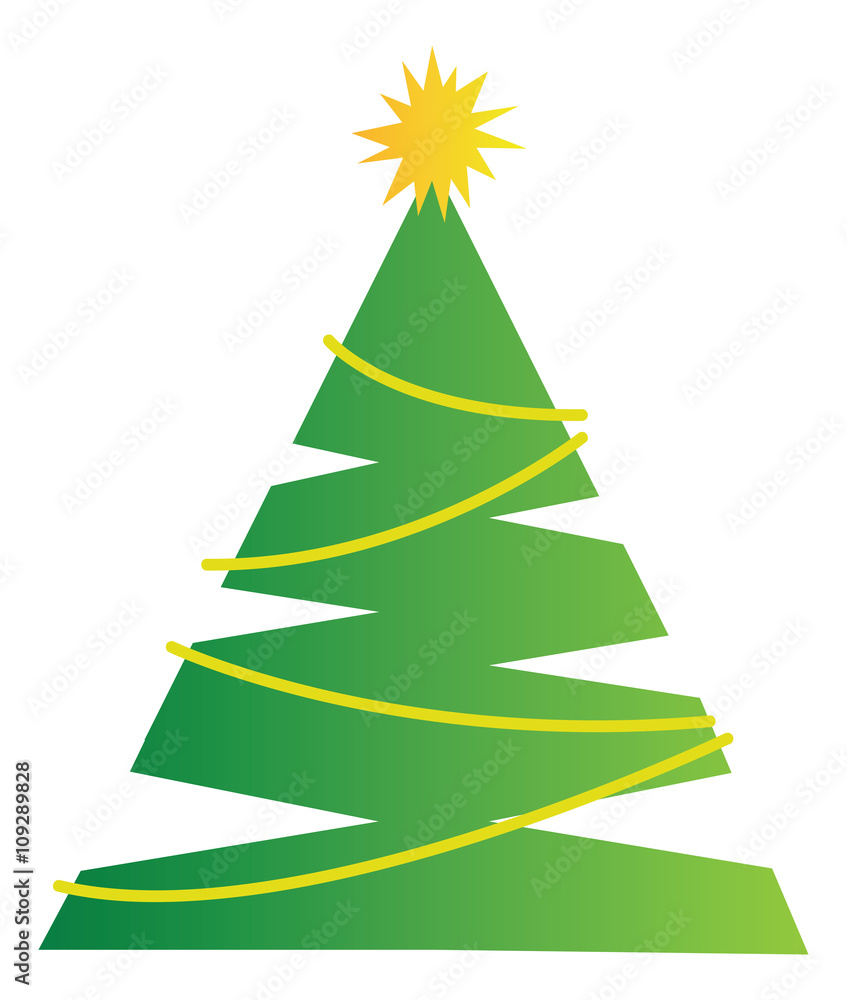 Fototapeta premium Christmas Tree Vector