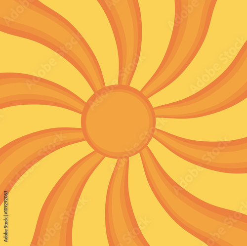 Abstract vector sunny background