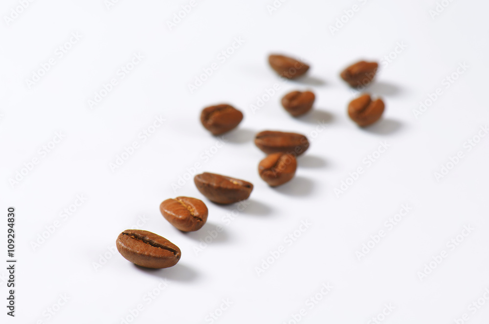 Obraz premium Roasted coffee beans