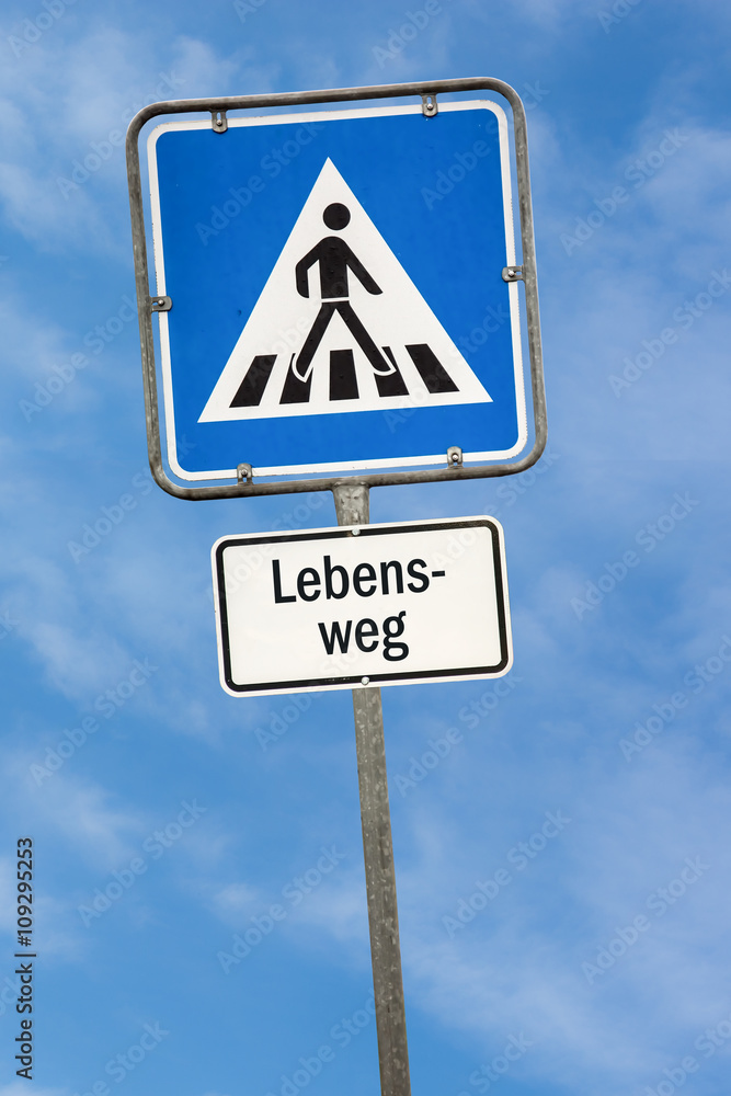 Schild 80 - Lebensweg Schild 80 - Lebensweg