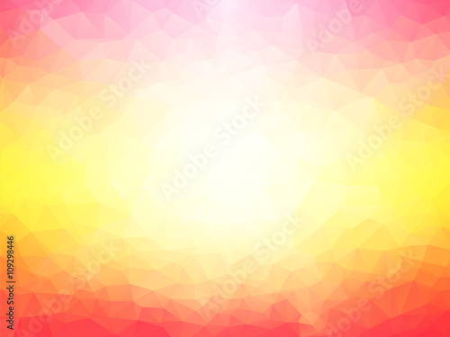 Abstract pink yellow vector background