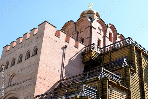 Obraz na płótnie Historical monument of defensive architecture Golden Gate, Kyiv w salonie