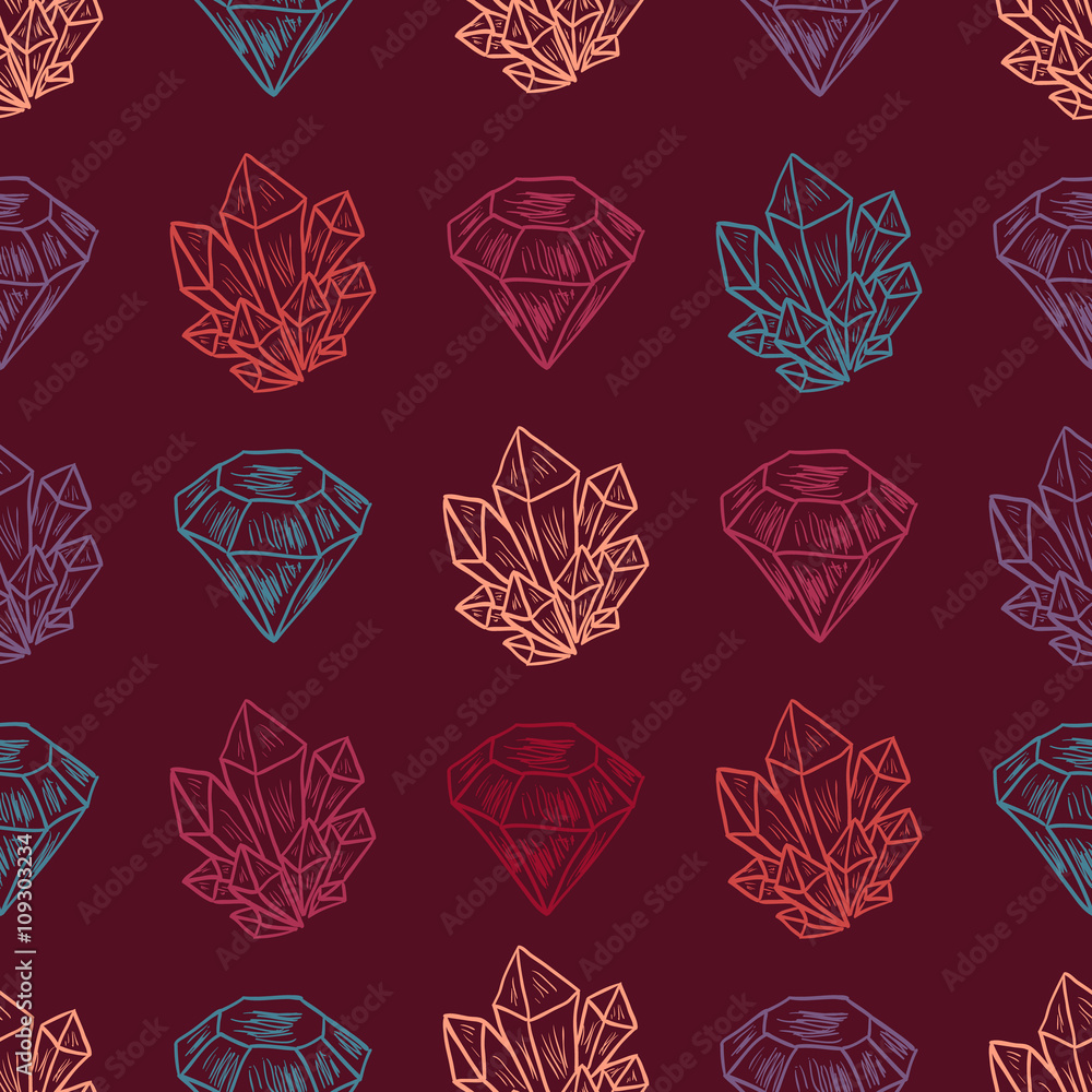 Vector Diamond Seamless Pattern Vector Diamond Seamless Pattern