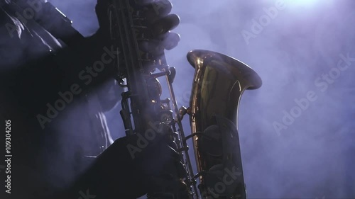 African American Saxophonist Sax Jazz Music