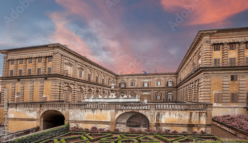 Cuadro en lienzo Palazzo Pitti, Firenze, Italia