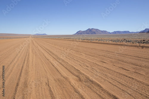 The D707, scenic road through the Tiras mountains, Namibia