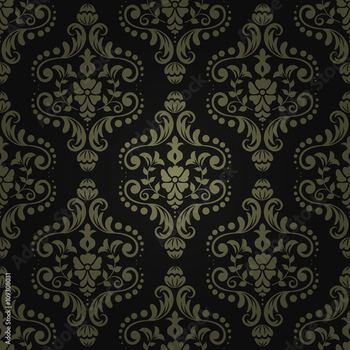 Damascus seamless pattern