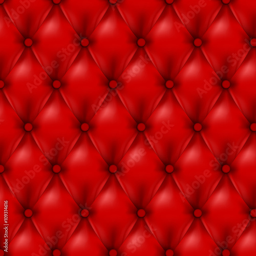 Vector Leather background with buttons.