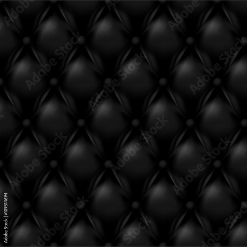 Vector Leather background with buttons.