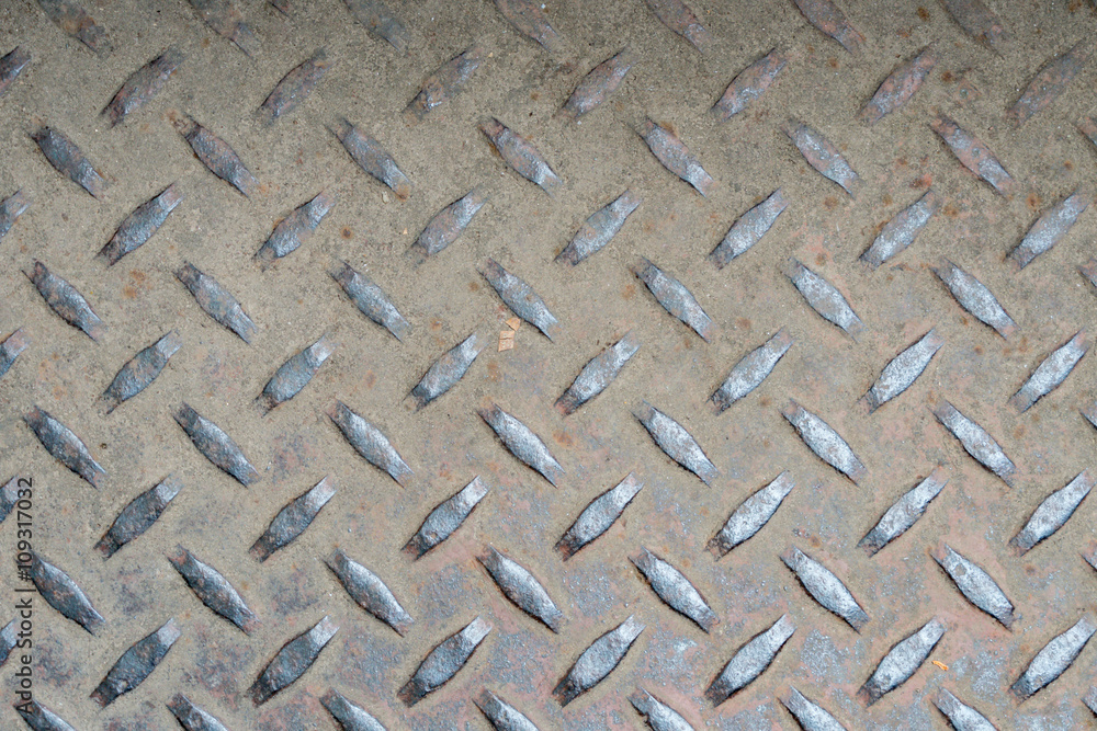 Diamond pattern steel texture Diamond pattern steel texture