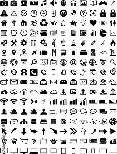 Web icons set