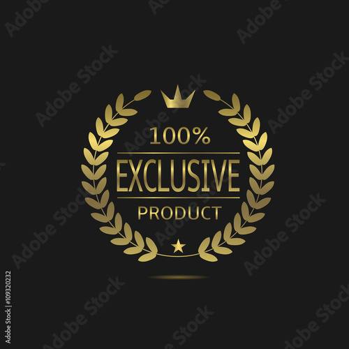 Exclusive product label