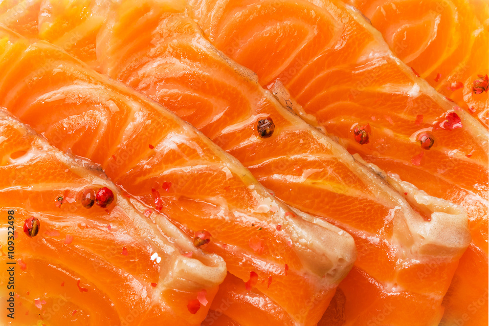 スライスサーモン Slice of the salmon スライスサーモン Slice of the salmon