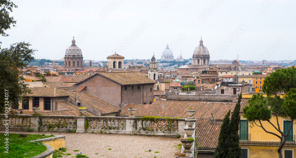 Rome view from the Capitoline hill