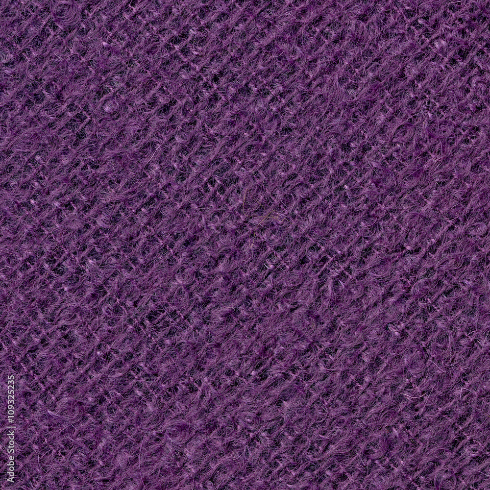 Purple handwoven fabric texture