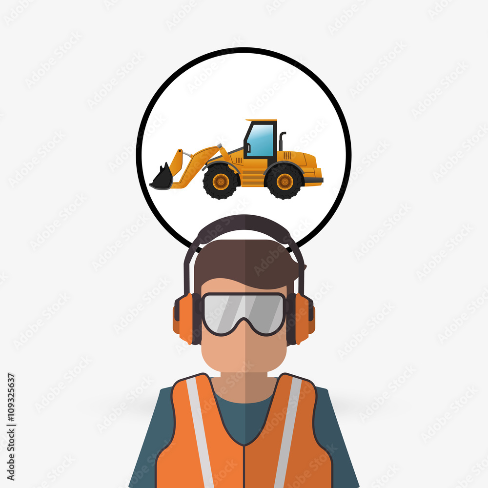 Under construction design. truck concept. repair icon Under construction design. truck concept. repair icon