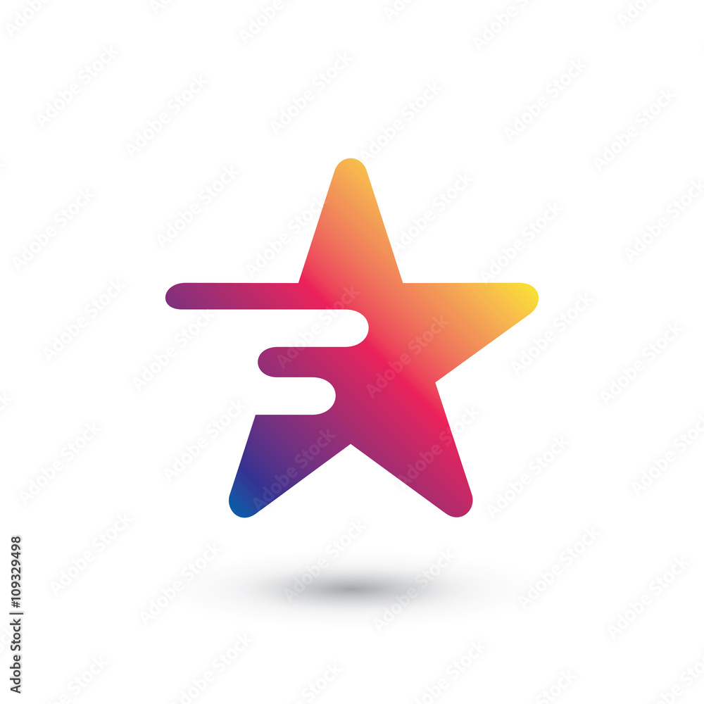 Fototapeta premium F Star Logo