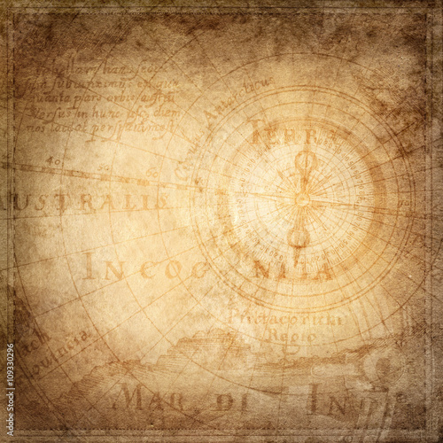 Pirate and nautical theme grunge background