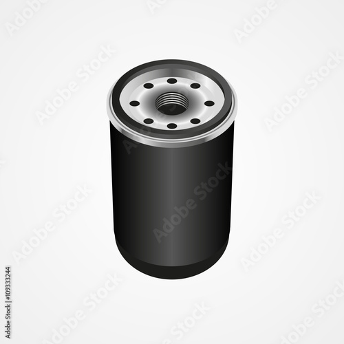 Black oil filter