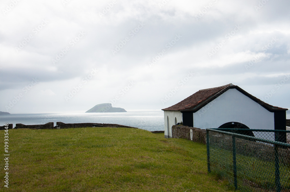 Azores, Isla terceira,  fortaleza militar