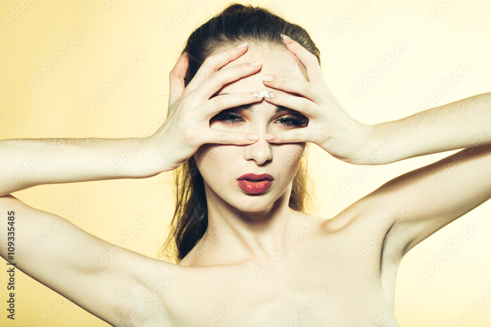 Fototapeta premium Sensual sexy girl