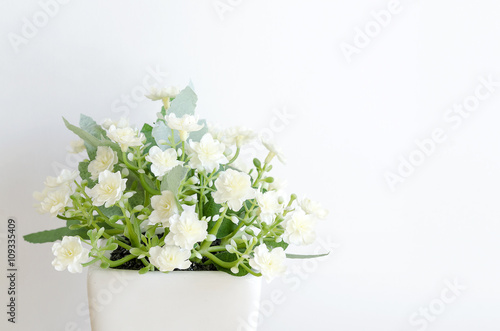 Atifialcial white flower