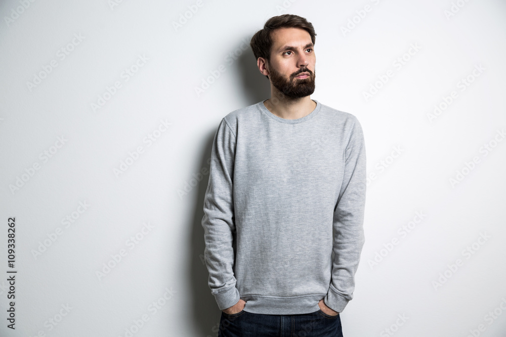 Fototapeta premium Young male long sleeves