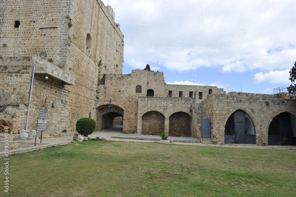 Knight templar citadel of Acre (Hospitallerian citadel), Old Acre (Akko), Israel