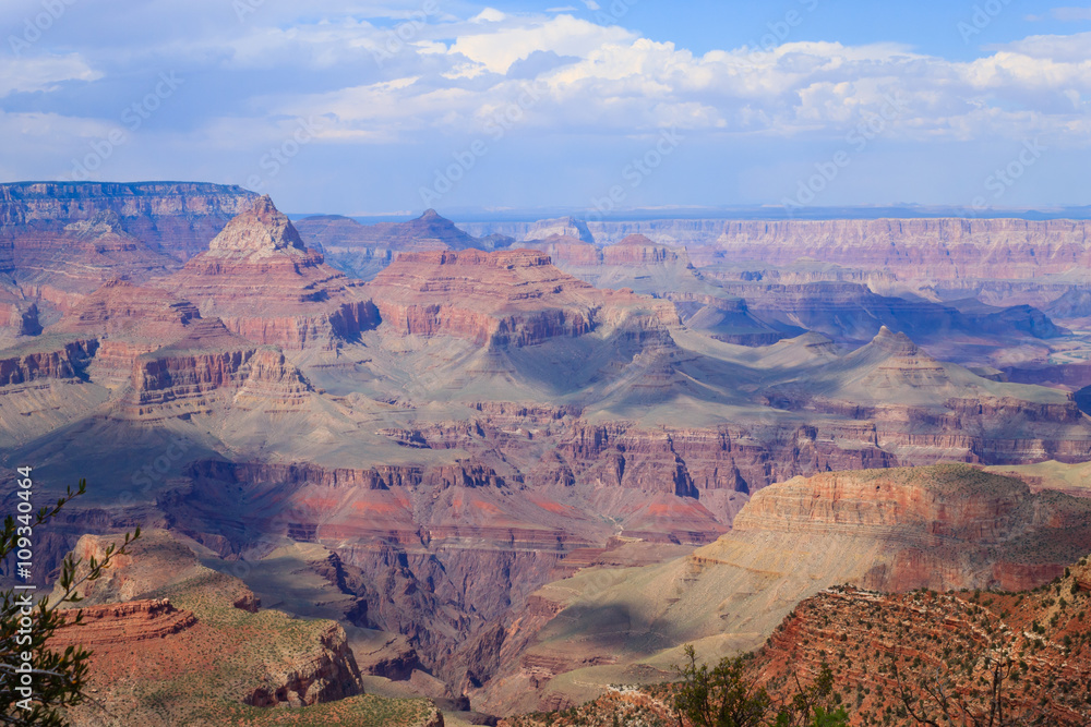 Landscape from Grand Canyon south rim, USA