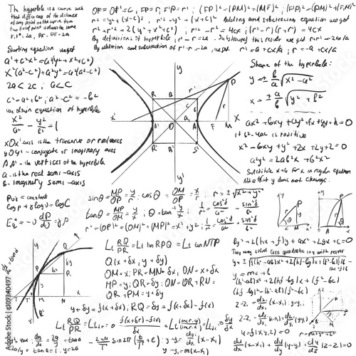 Maths vector background