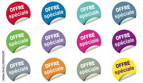 OFFRE SPÉCIALE ÉTIQUETTE RONDE