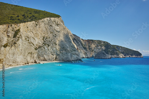 Amazing view of Porto Katsiki Beach, Lefkada, Ionian Islands, Greece © Stoyan Haytov