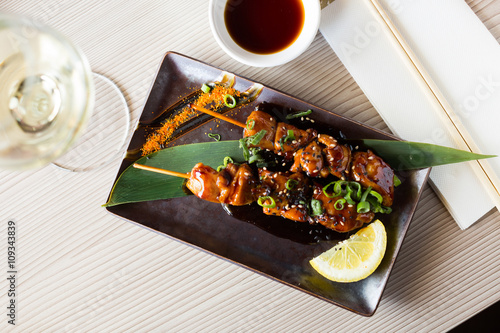 japanise dish yakitori
