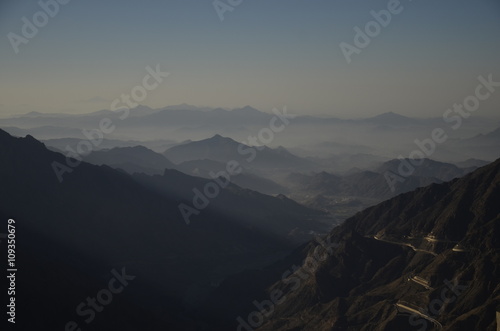 Morning Layer,
Morning Layer, Al Baha Road , Saudi Arabia, in the morning shot from Ragadan Park, in Al Baha City.
Soft cloudy and nice place for tourism.