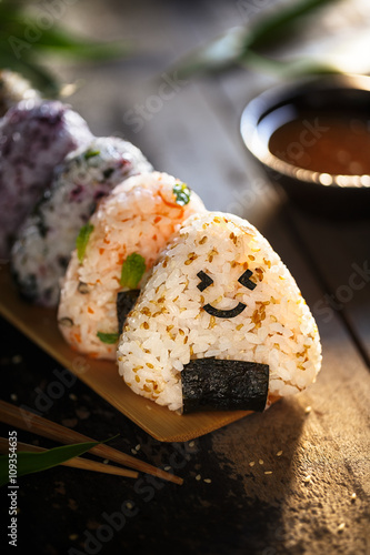 onigiri, plat japonais